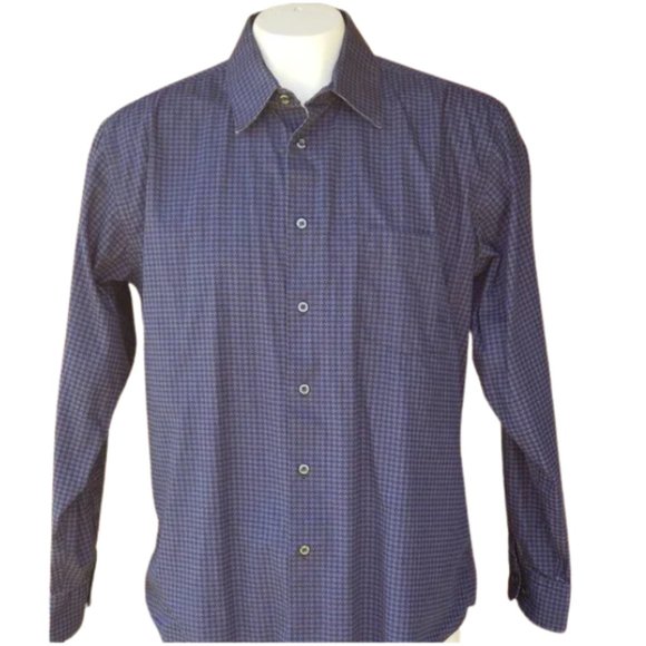 Emanuel Ungaro Men’s Button‑Down Dress Shirt – Size L - Picture 2 of 9